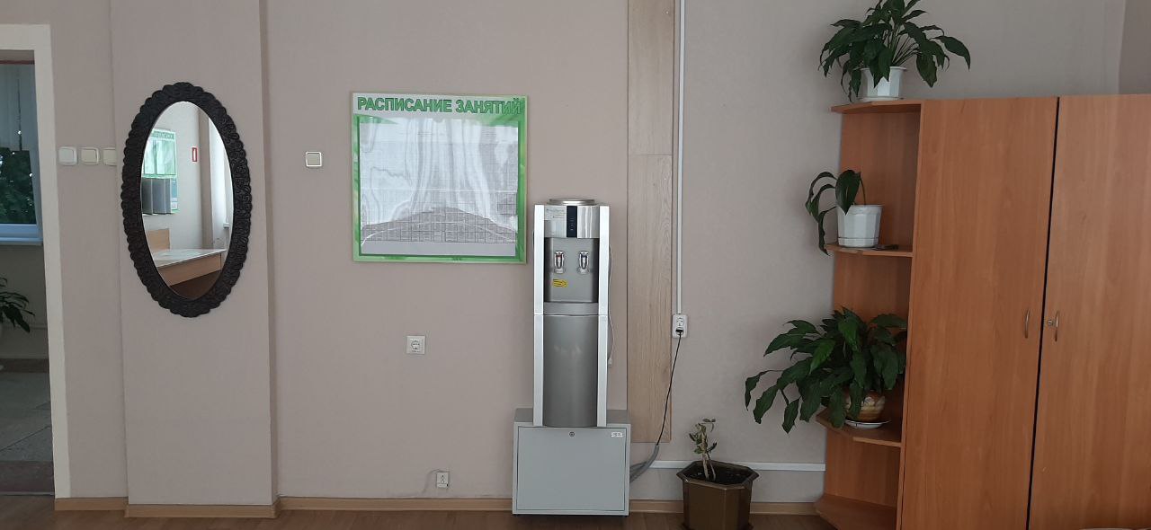 Пример установки пурифайера AquaSpring в СШ №185