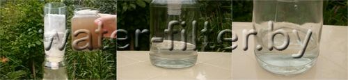 готовый самодельный фильтр самодельный фильтр для очистки воды готов