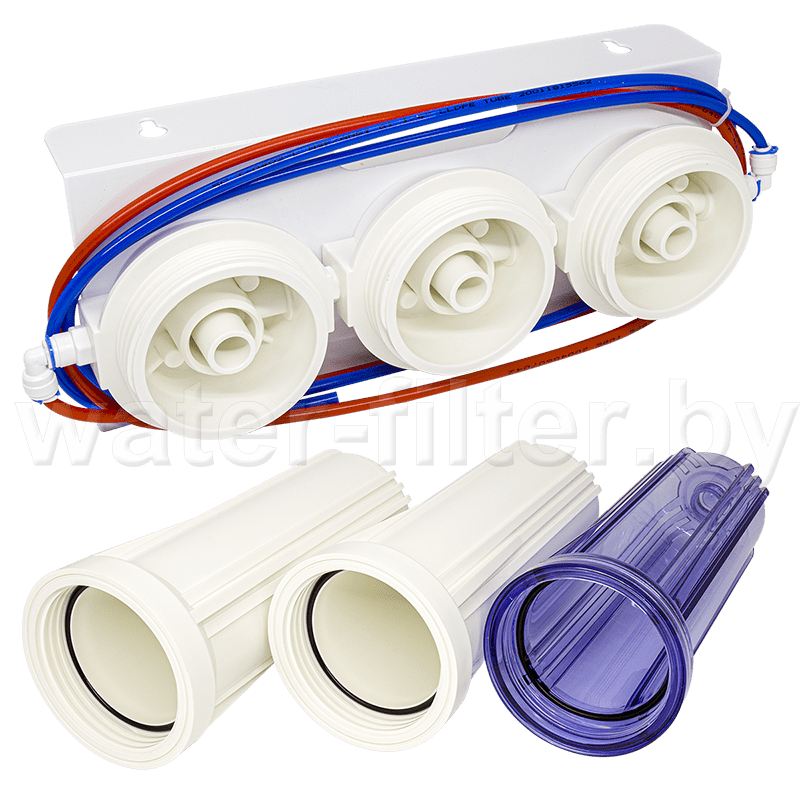 Устройство колб и коллектора в фильтре А-313Ec